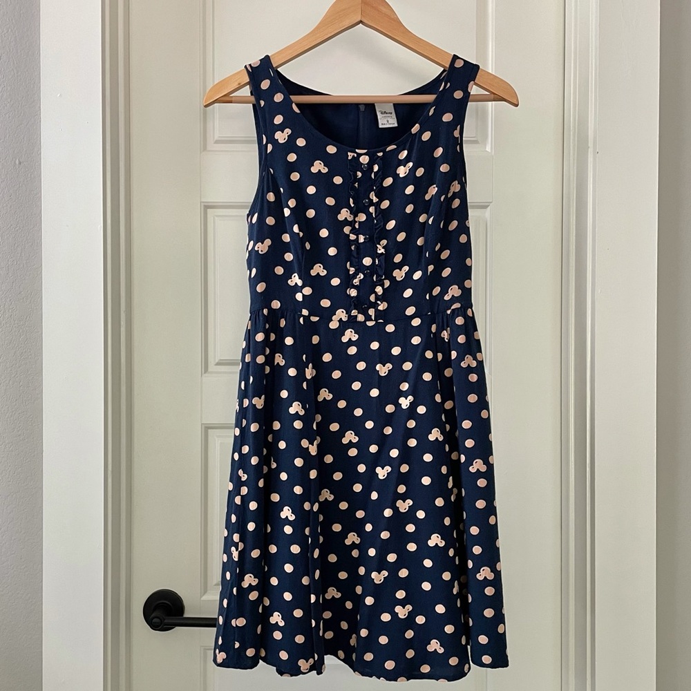 Disney x LC Lauren Conrad Mickey Dot Dress